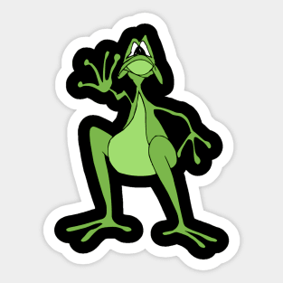 Frog Dance Sticker